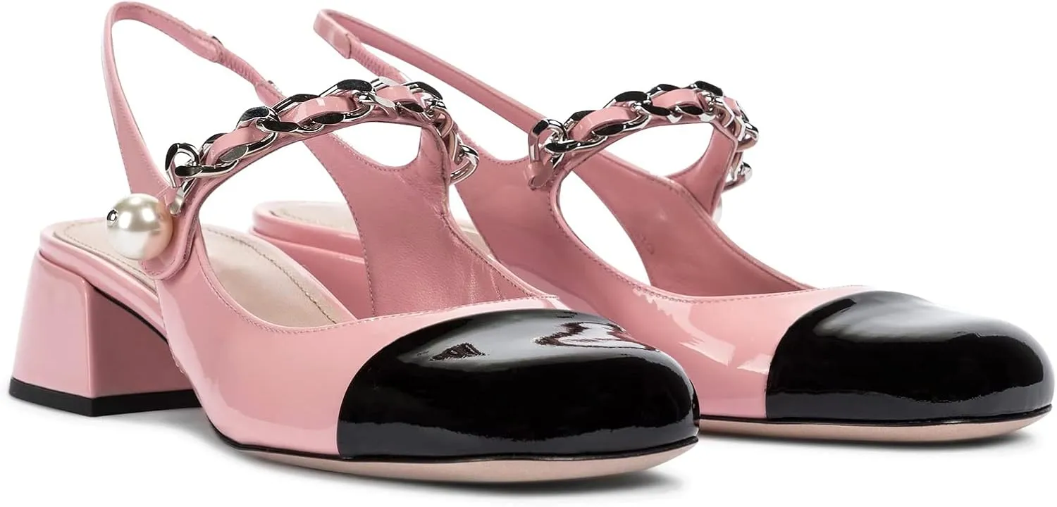 Woman Heeled Mules Rhinestone Pointy Closed Toe Sandals Kitten High Heels Sandals Summer Slip on Mule Heels Bridal Dress Shoes