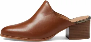 Women Chunky Block Heel Mules Pointed Closed Toe Suede Mule Sandals Slip-On Stacked Heels Booties Backless 2" Heeled Slide Shoes Comfort Fashion Casual Office Homecoming Retro 4-11 M US