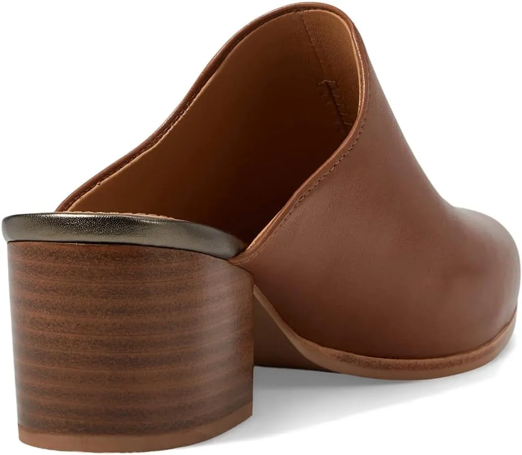 Women Chunky Block Heel Mules Pointed Closed Toe Suede Mule Sandals Slip-On Stacked Heels Booties Backless 2" Heeled Slide Shoes Comfort Fashion Casual Office Homecoming Retro 4-11 M US