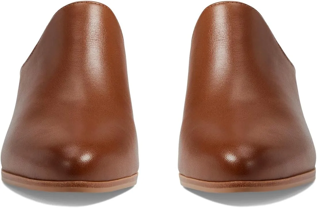 Women Chunky Block Heel Mules Pointed Closed Toe Suede Mule Sandals Slip-On Stacked Heels Booties Backless 2" Heeled Slide Shoes Comfort Fashion Casual Office Homecoming Retro 4-11 M US