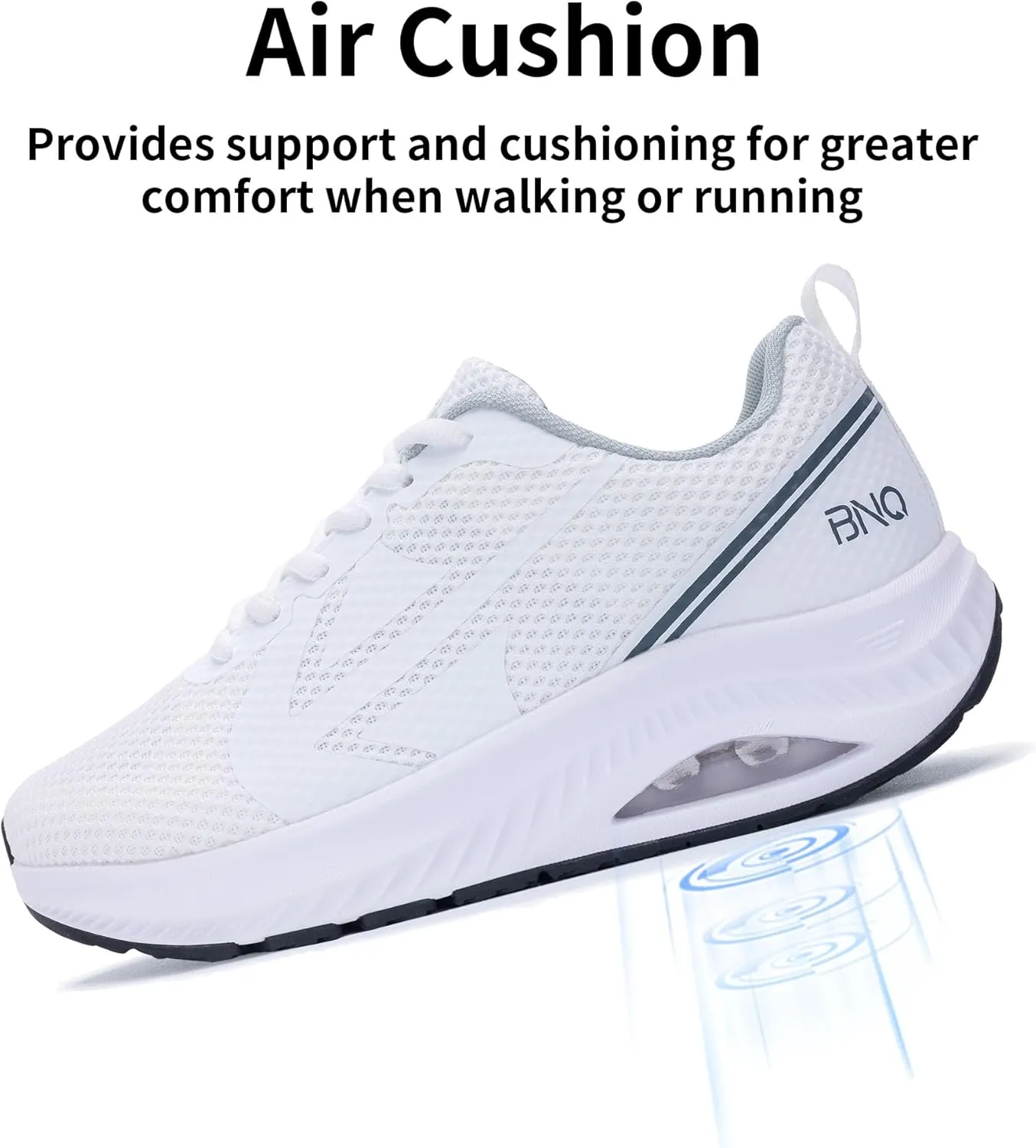 Womens Arch Support Walking Shoes Wide Toe Box Orthotic Sneakers Air Tennis Shoes for Plantar Fasciitis Pain Relief, Size 6-11