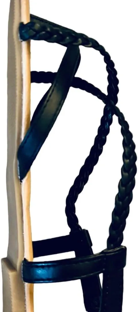 Women's Braided Strap Flat Sandals – Comfortable Open-Toe Slip-On Gladiator Sandals with Back Strap, Casual Summer Footwear