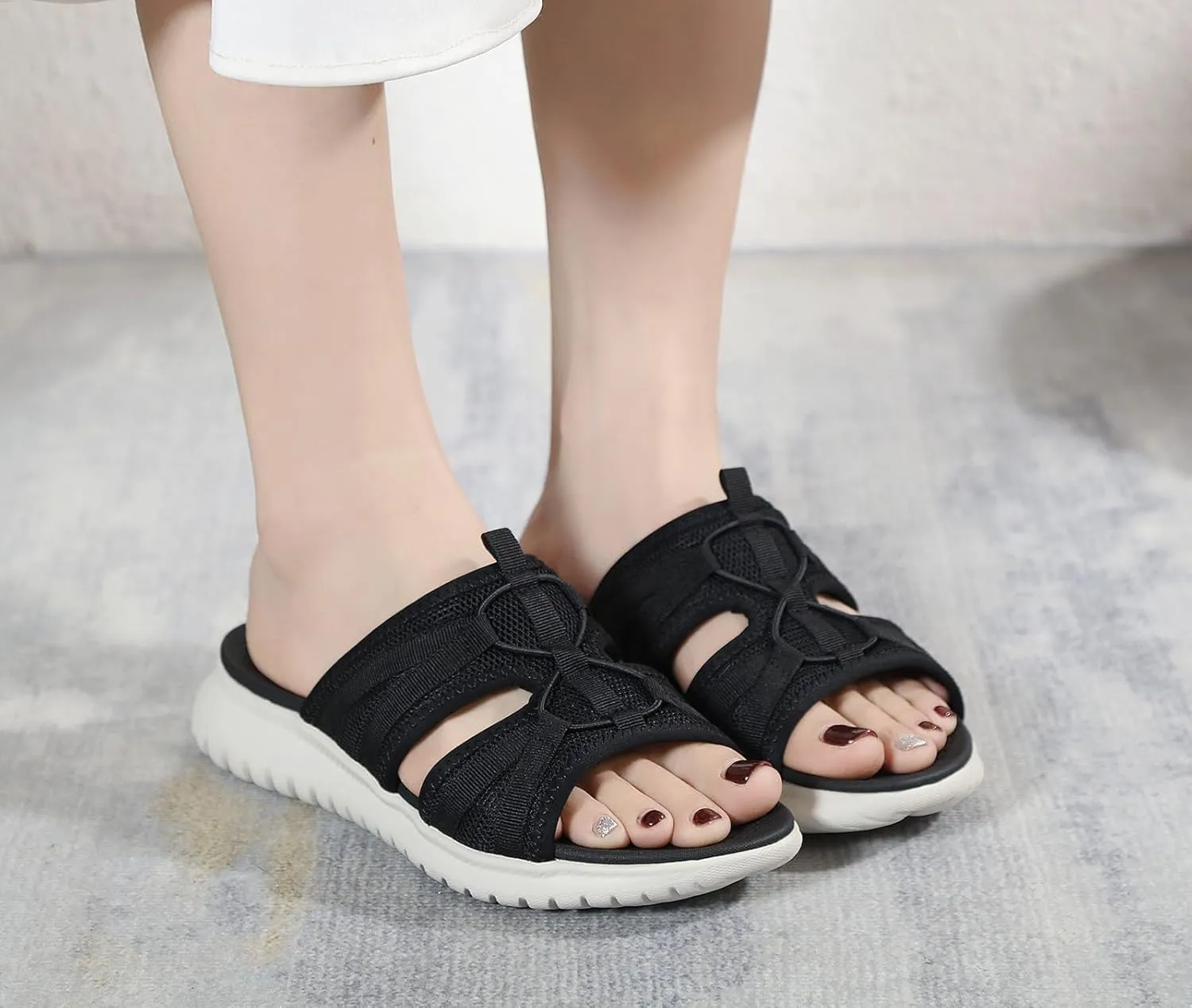 Womens Comfort Sport Walking Sandals LightWeight Outdoor Hiking Sandals Summer Fashion Beach Shoes Slippers