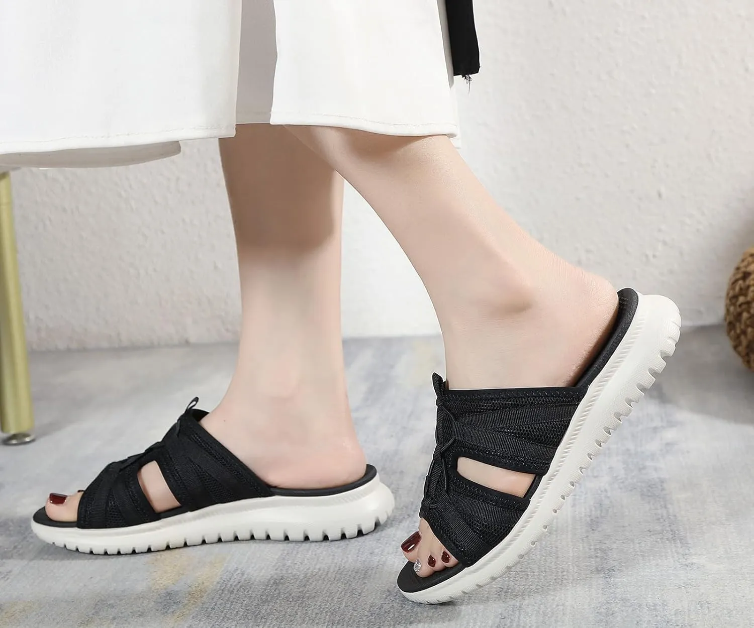 Womens Comfort Sport Walking Sandals LightWeight Outdoor Hiking Sandals Summer Fashion Beach Shoes Slippers