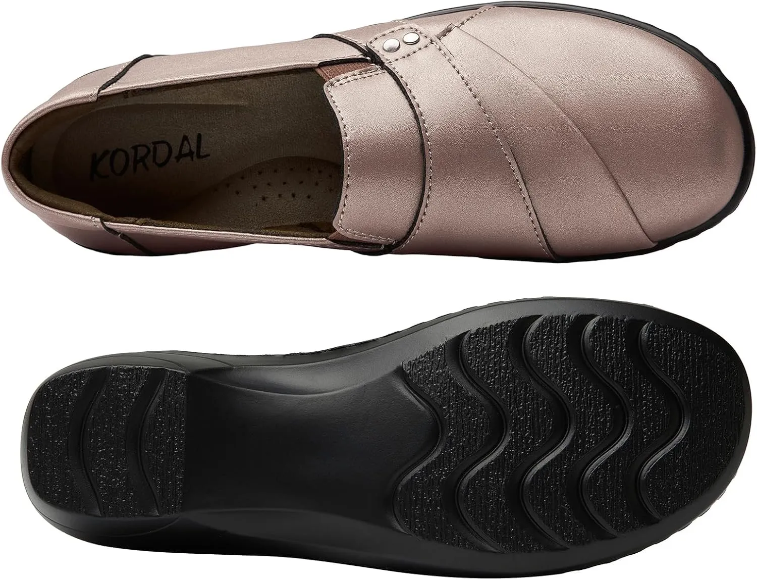 Women's Comfortable & Lightweight Leather Loafers Slip-Ons Stylish Business Casual Dress Shoes Work Office Everyday Walking Shoes for Women