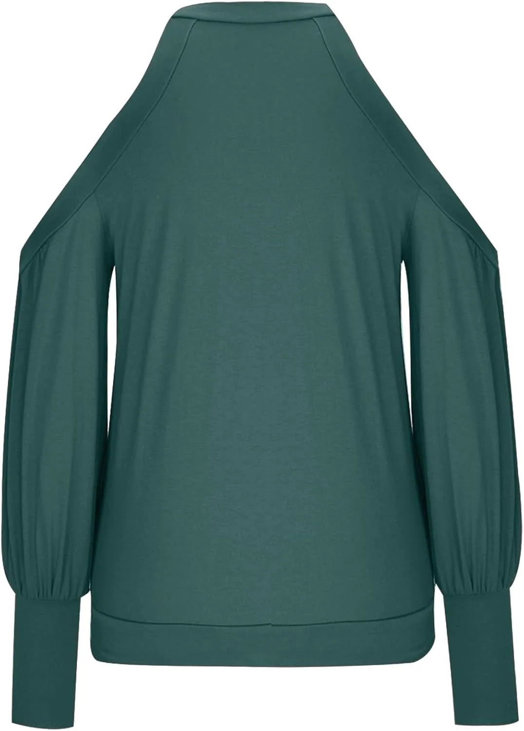 Women's Long Sleeve Tops Sexy Casual Cold Shoulder Tunic Shirts Wrap v Neck Halter Blouses Going Out