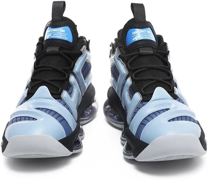 Womens Mens Basketball Shoes Air Cushion Running Height Increasing Breathable Mesh Leather Non SlipFashion Sneakers