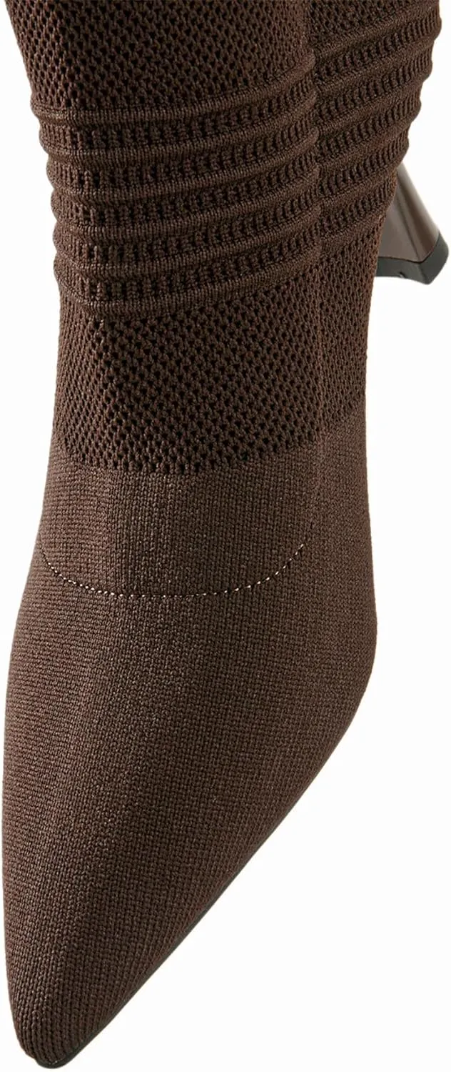 Women's Minimalist Pointed Toe Stiletto Ankle Boots