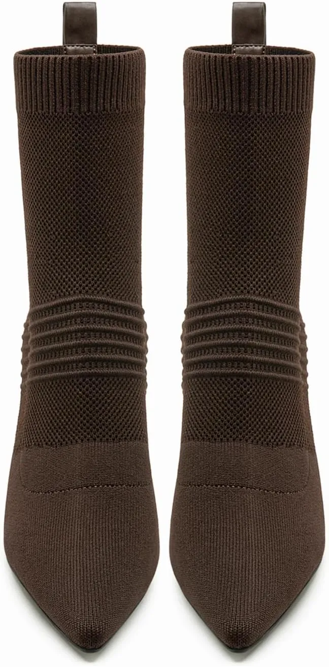 Women's Minimalist Pointed Toe Stiletto Ankle Boots