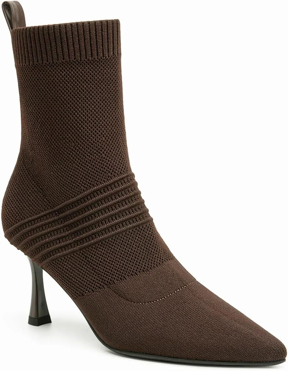 Women's Minimalist Pointed Toe Stiletto Ankle Boots