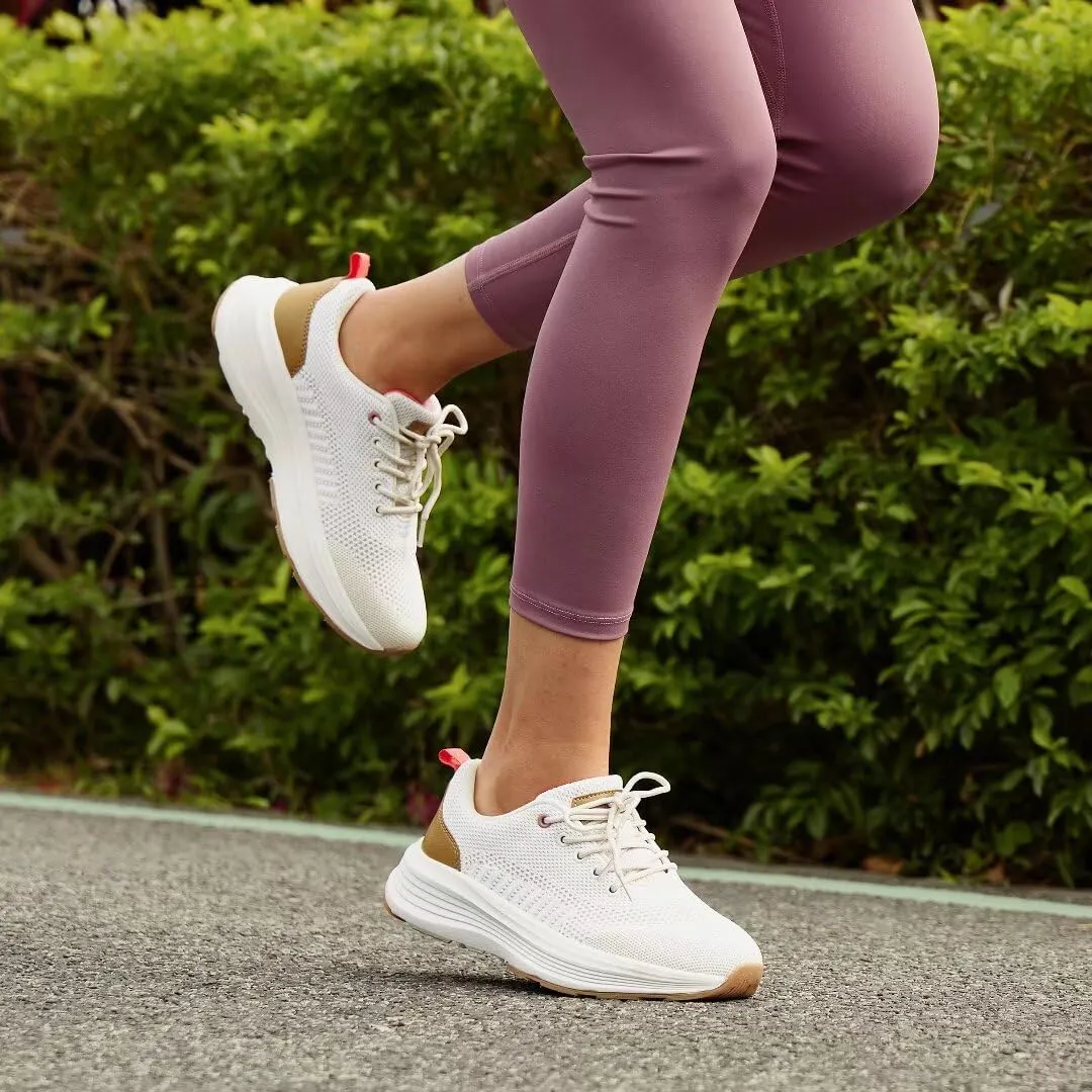 Women's Orthopedic Fashion Sneakers for Plantar Fasciitis: Flat Feet Supportive Cushioned Walking Shoes with Arch Support, Orthotic Soft Casual Sneakers for Ankle and Foot Pain Relief