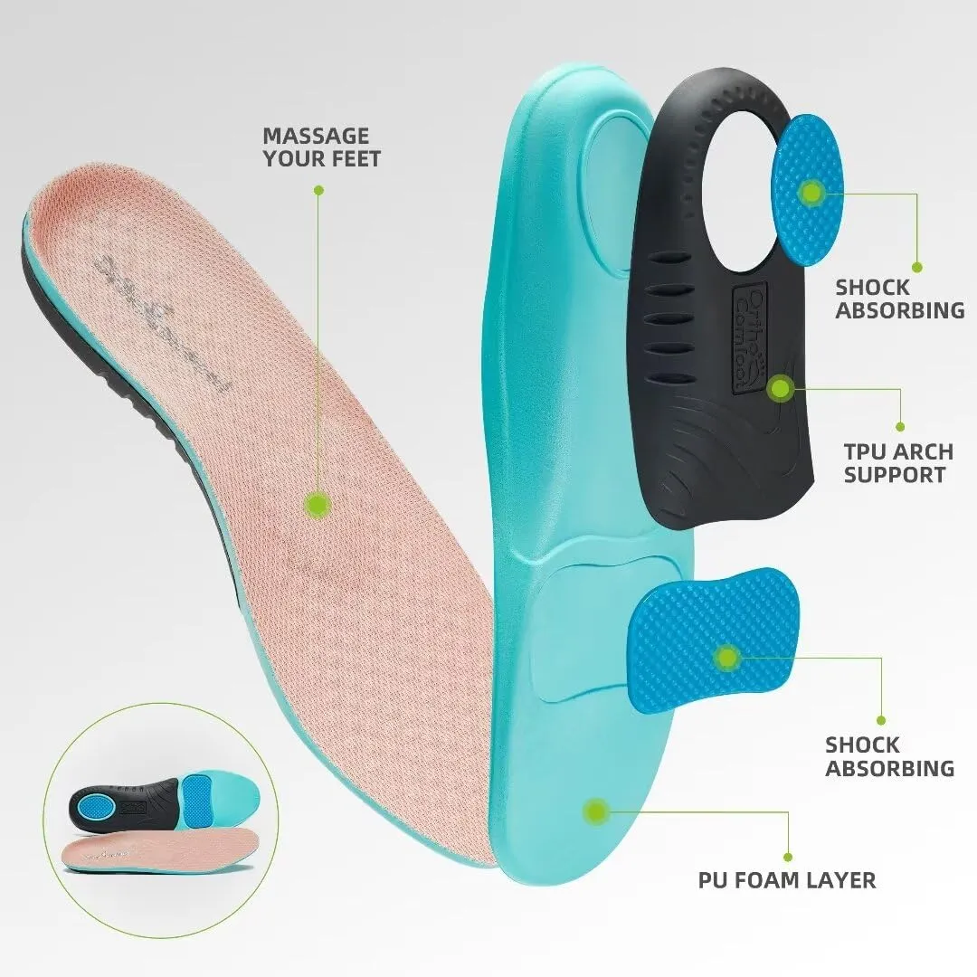 Women's Orthopedic Walking Shoes with Arch Support: Comfortable Adjustable Fashion Sneakers for Plantar Fasciitis, Casual Cushioned Orthotic Athletic Shoes for Foot and Ankle Pain