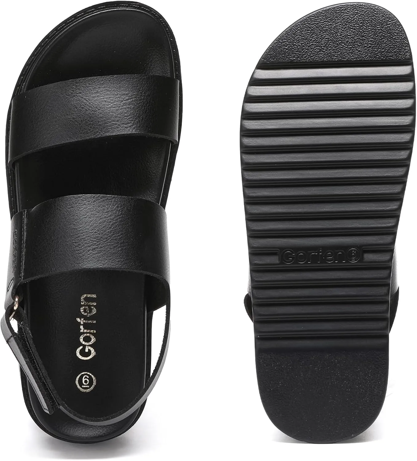 Women's Platform Sandals Comfortable Arch Support Open Toe Wedge Sandal with Adjustable Strap for Summer