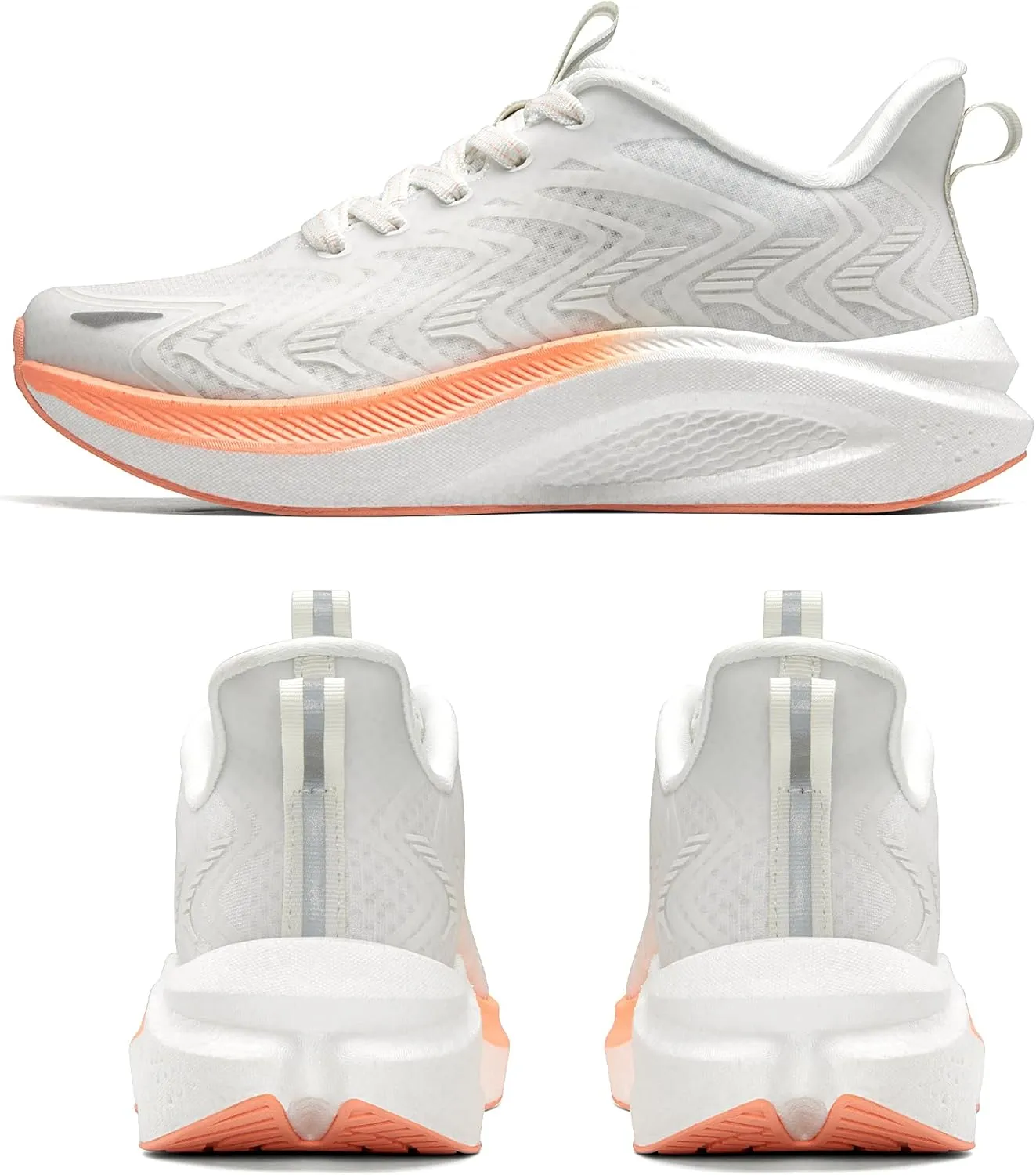 Women's Running Walking Tennis Shoes Comfortable Non-Slip FlyLife Breathable Athletic Workout Gym Cross Trainer Sports Sneakers