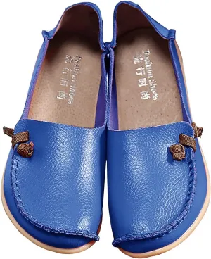 Womens Shoes Fall 2024White Leather Sneakers for Women Loafers for Women Fashion Casual Comfy Soft Womens Christmas Shoes Comfortable & Lightweight