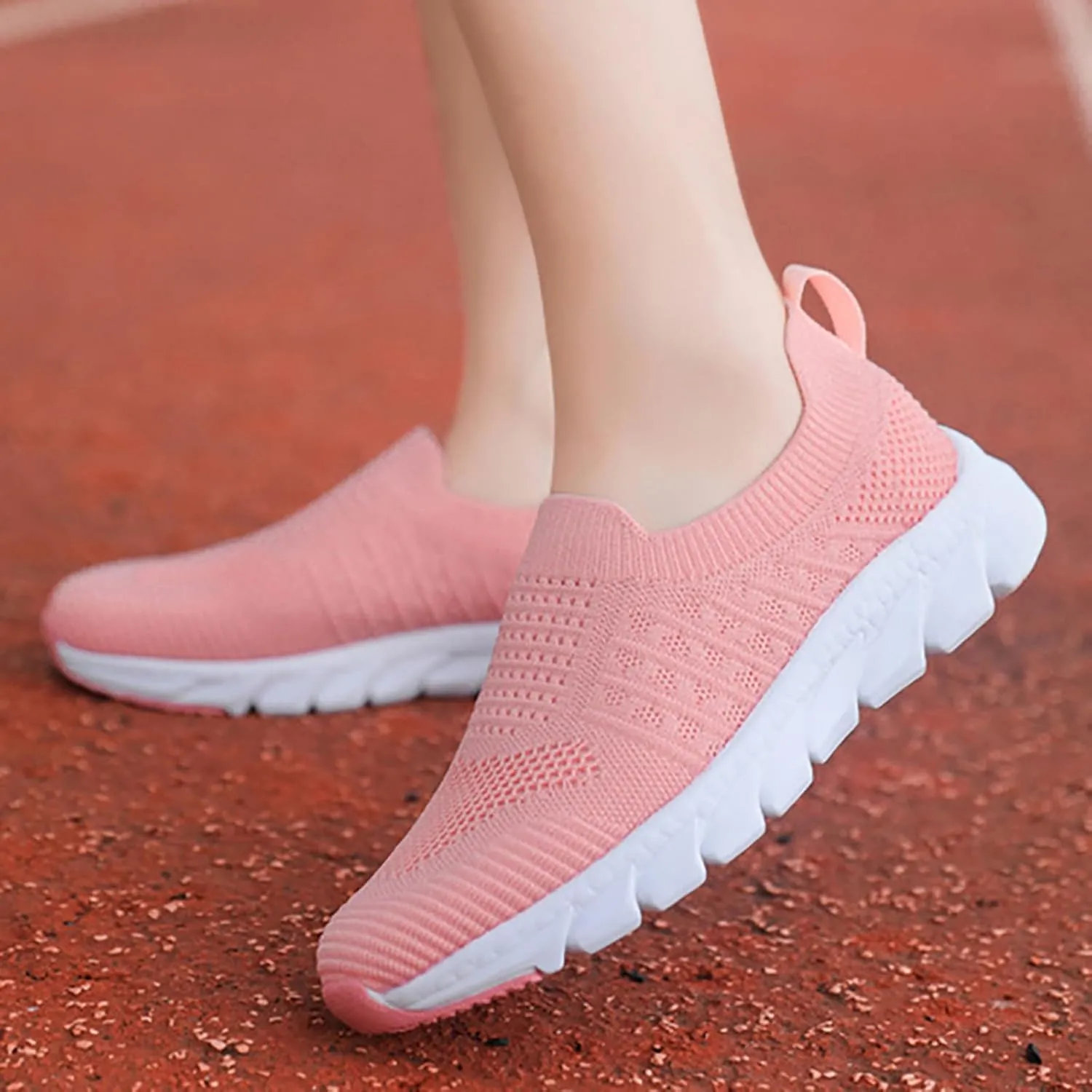 Womens Slip On Sneakers Women Walking Tennis Shoes Tennis Shoes Men Sports Casual Shoes Trendy White Platform Sneakers Slip On Tennis Shoe Trainers Shoe