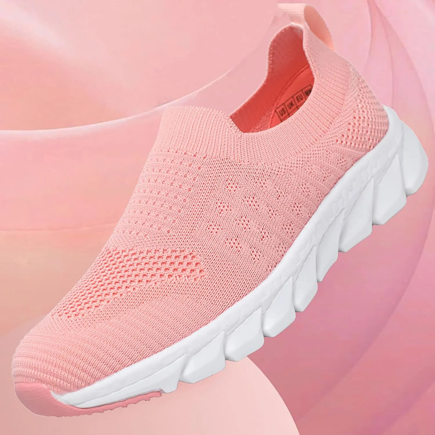 Womens Slip On Sneakers Women Walking Tennis Shoes Tennis Shoes Men Sports Casual Shoes Trendy White Platform Sneakers Slip On Tennis Shoe Trainers Shoe