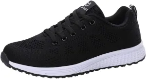 Womens Slip on Walking Shoes Comfort Lightweight Breathable Running Shoes for Women Wide Width Men Casual Dress Shoes Black Sneakers Tennis Shoe Cross Trainer Shoe
