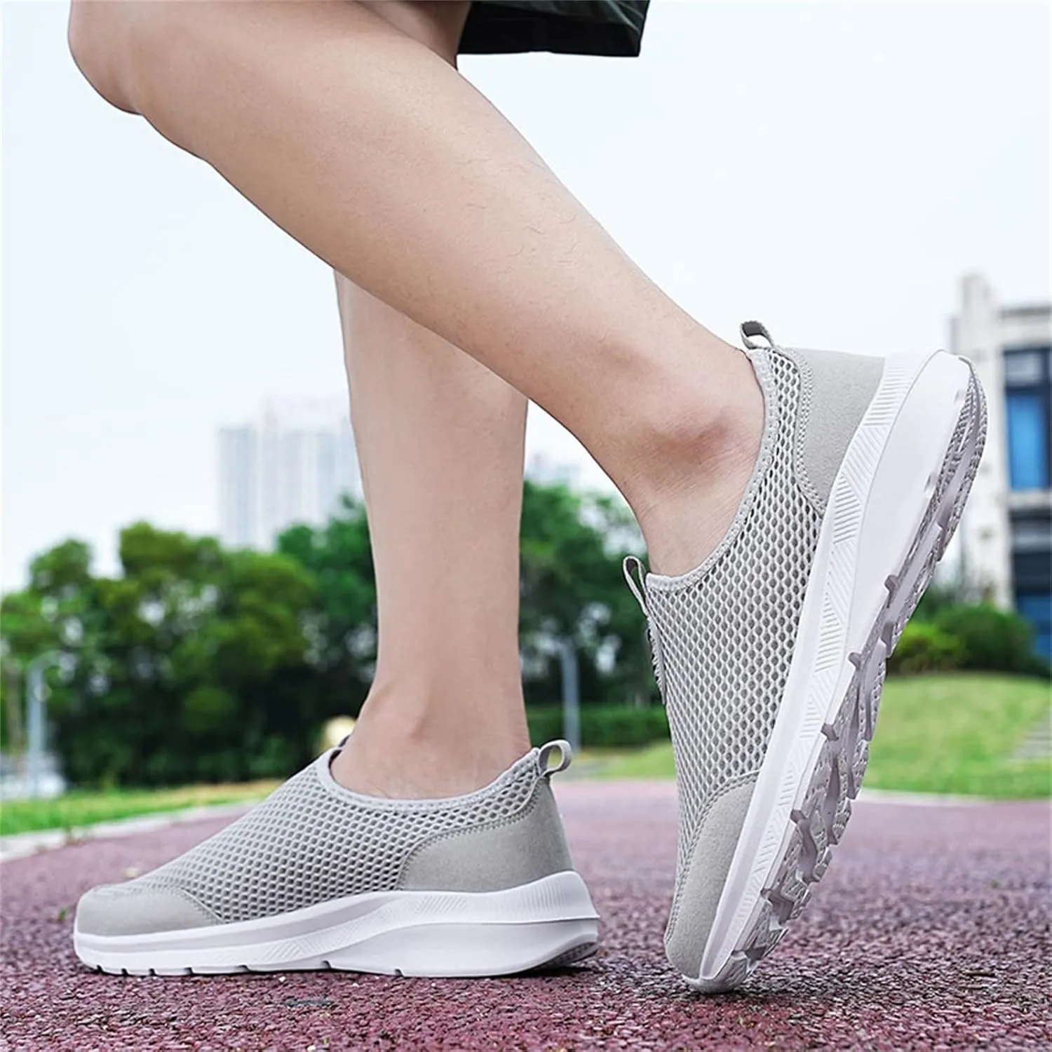 Womens Slip on Walking Shoes Comfort Lightweight Mens Running Shoes Wide Width Casual Shoes for Fall Chunky Sneakers Black Tennis Shoe Loafers Shoe