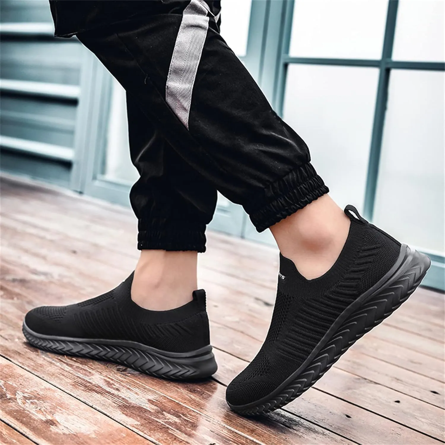 Womens Walking Shoes Sock Casual Ladies Fashion Sneakers Walking Shoes Women Lightweight Casual Shoes Trendy Platform Sneakers Slip On Tennis Shoe Cross Trainer Shoe
