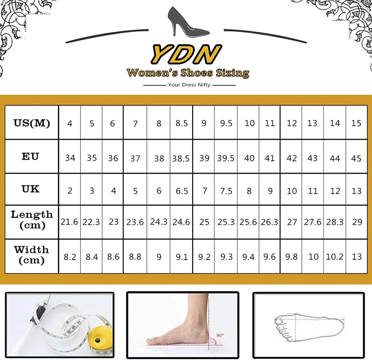YDN Women Comfort Pointed Closed Toe Mules Low Kitten Heel Slide Loafers Dress Party Office Sandals