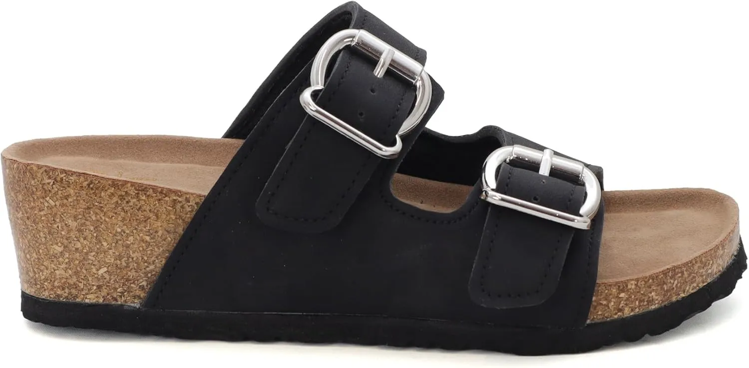 YOKI LORAYN-10 Women’s Platform Wedge Sandals, Summer Sandals
