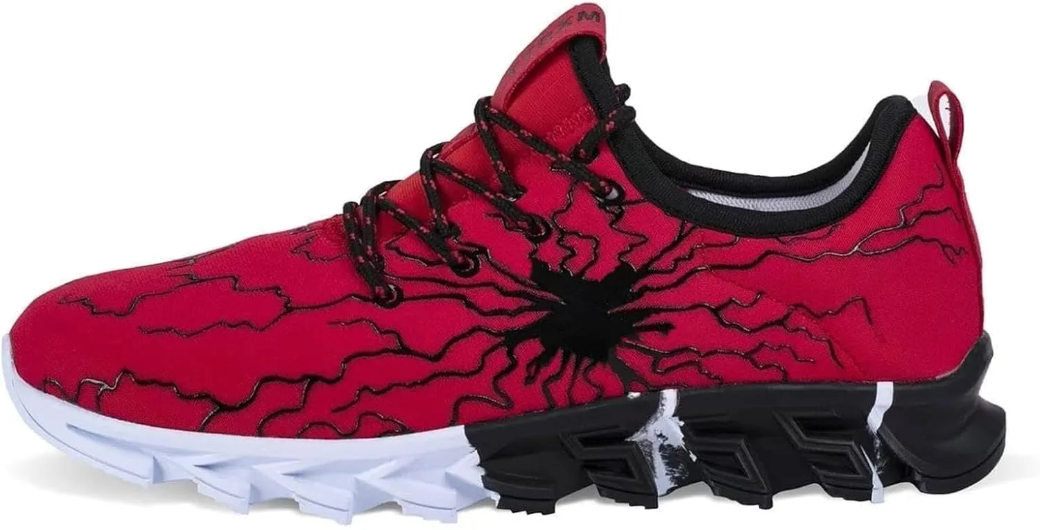YTRXM Little/Big Boys Running Sneakers Lightweight Slip on Tennis Shoes
