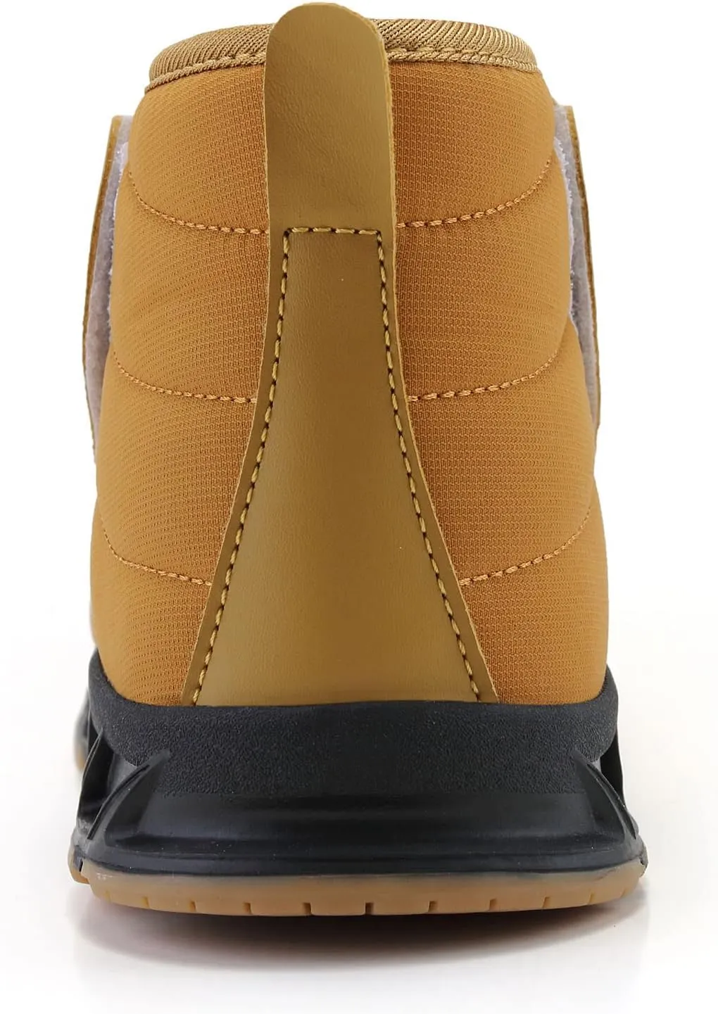 YUKTOPA Winter Snow Boots Slip-on Water Resistant Booties Anti-Slip Lightweight Ankle Boots with Full Fur for Men Women …