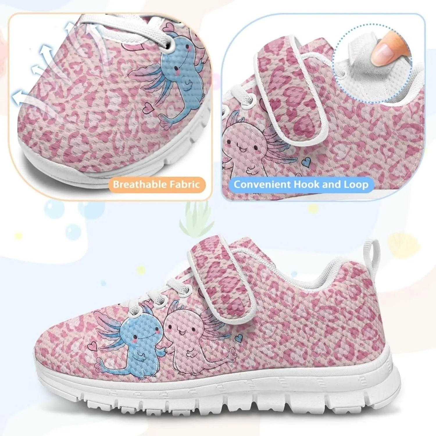 Yzaoxia Little/Big Kids Tennis Shoes Boys Girls Sneakers Sport Shoes