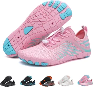 Zureto Hike Barefoot Footwear for Womens Mens, Unisex Waterproof Non-Slip Trail Running Barefoot Shoes Sandals