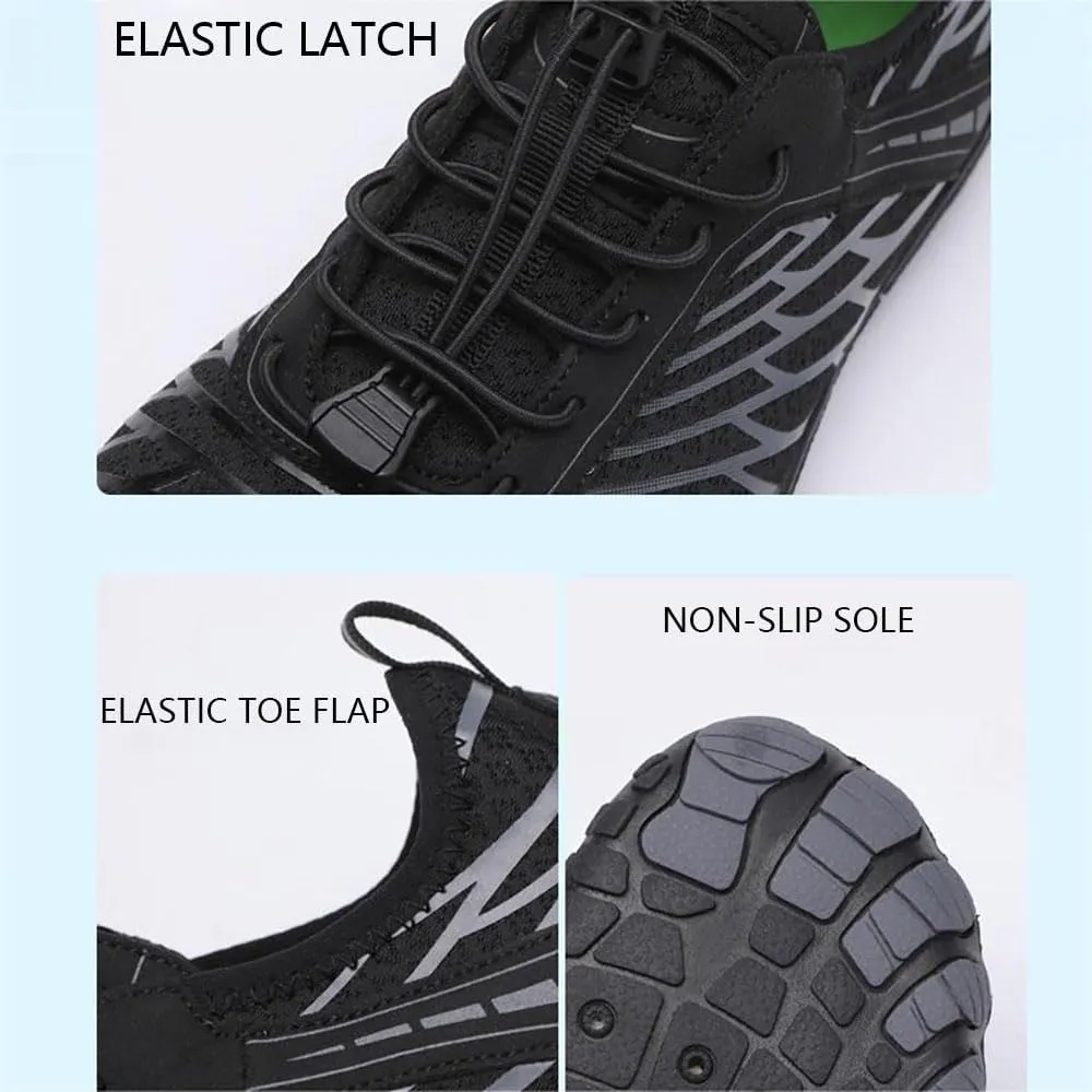Zureto Hike Barefoot Footwear for Womens Mens, Unisex Waterproof Non-Slip Trail Running Barefoot Shoes Sandals